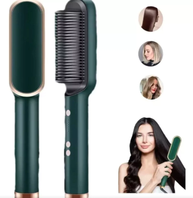 Escova alisadora para diferentes tipos de cabelo
